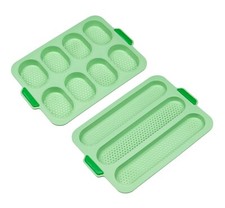 2-er Set Silikon Backform 3