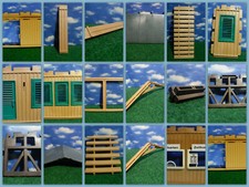 Playmobil Ersatzteil 4305 Güterabfertigung Bahnhof Freight Terminal Gebäude Fach