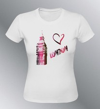 Damen T-Shirt I love London