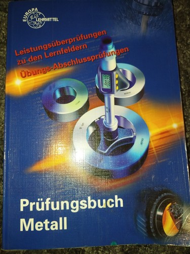 Prüfungsbuch metall mit - metall:,