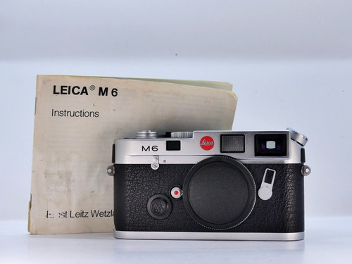 Seltene chrom leica big logo - leica,