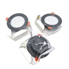 SPAHER LED Einbaustrahler Einbauleuchten Schwarz Deckenspots Setzen Luxus