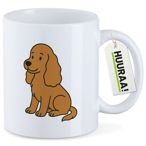 Kaffeetasse cocker spaniel - cocker,