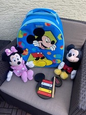 Mickey Mouse Samsonite Trolley Reisekoffer Micky Minnie Plüsch Xylophon