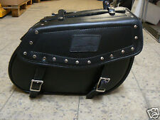 Iron Horse  Satteltasche rechts 17 Liter mit Nietbesatz leicht defekt