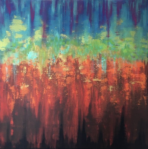 Original acrylfarbe auf tiefer - acrylfarbe,