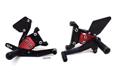 Ducati 899 1199 Panigale MG Biketec Fußrastenanlage RACING Fußraste Footrest 12