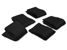 5er Set Bondage Schal Satin