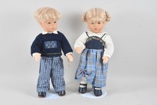 C21R83- 2x Käthe Kruse Puppe Junge und Mädchen Zwillingspärchen