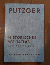 Friedrich Wilhelm Putzger "Historischer Weltatlas" Jubiläumsausgabe 93. Auflage