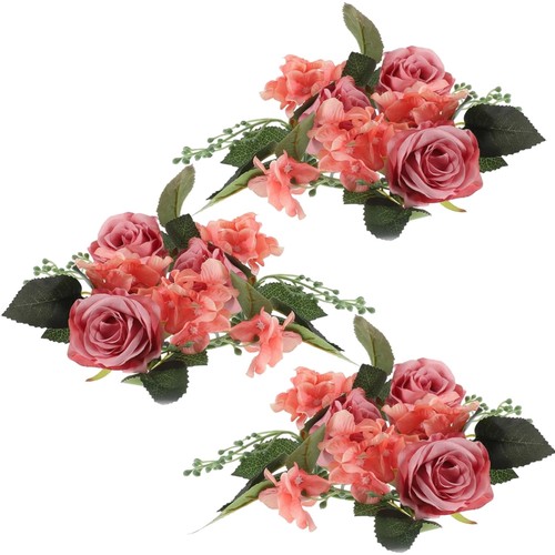 Kerzenringe rosenblüten - kerzenringe,