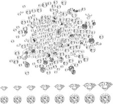 Clear Cubic Zirkonia Stein