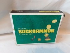 Backgammon Deluxe Attache set