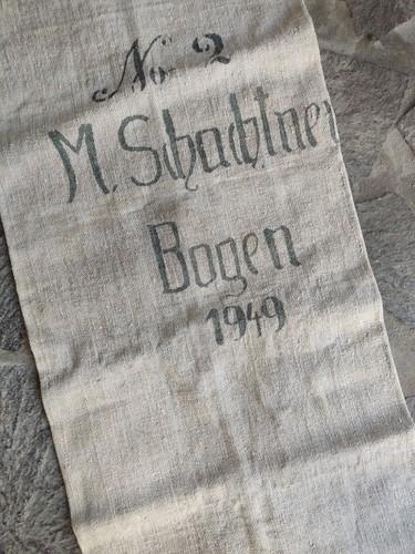 Antiker getreide sack - getreide,
