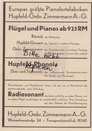 Leipzig werbung 1930 - leipzig,,