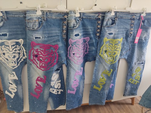 Sexy woman stylische baggy - sexy,