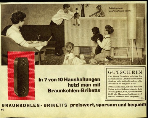 Braunkohle briketts - braunkohle, --briketts