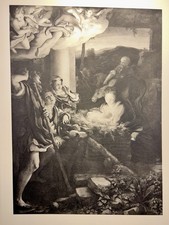 Die Nacht 1900 Kupferdruck