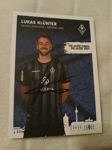 Signierte lukas klünter - lukas,