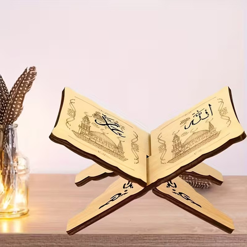 Bücherregal holz moshaf - bücherregal,