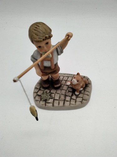 Goebel figur 153 angler - goebel,