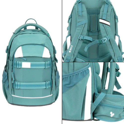 Schulrucksack origin bold aqua - schulrucksack,
