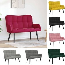 Zweisitzer Sofa 106cm Samt