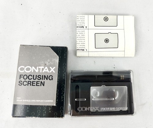 Contax einstellscheibe - contax, |