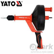 Pipe cleaning spiral pipe