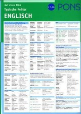 PONS Typische Fehler auf einen