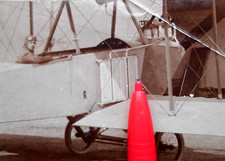 s) Foto Marine Flieger  Schule ? W. Schröder um 1916 Sachsen Doppeldecker SELTEN