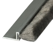 Muster Bürstendichtung BAK 19 mm Türbürste Türdichtung Glasdichtung Länge 5 cm