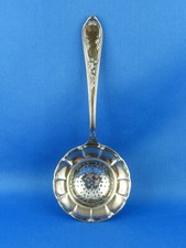 Vintage Sieb / Teesieb / Sieblöffel Schäso 100er Silberauflage (Versilbert)