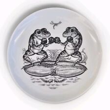 A. Paul Weber Teller Die Welt der Tiere Frösche Porzellan Grafik limit.