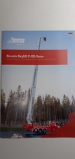 Bronto Skylift: F-XR-Serie Hubrettungsbühnen (Prospekt-Heft); 2023