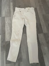 Reit-Hose Kinder Turnier, Weiß, Größe 164