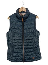 Camel Active Damen Steppweste Gr. 40/L Blau Outdoor Weste