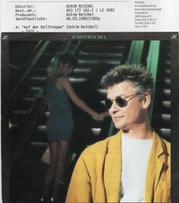 WEA Sg.  -    ACHIM REICHEL   -  AUF DER ROLLTREPPE  - mit Product Facts