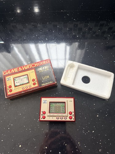Nintendo game watch löwe - game,
