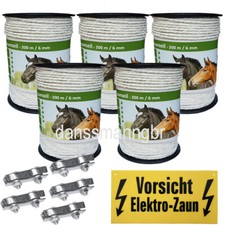 Weidezaunseil 6 mm 1000 m 6