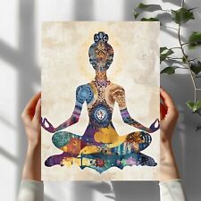 Yoga Motiv Premium Poster