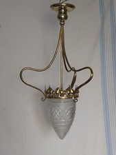 alte Jugendstil Deckenlampe