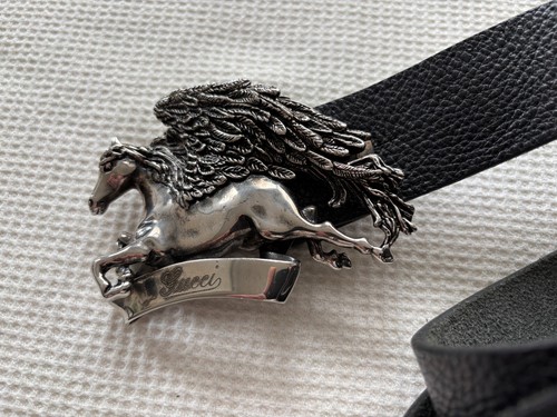Gucci leder gürtel 108x4 cm - gürtel, 108x4,0