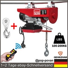 Elektrische Seilwinde