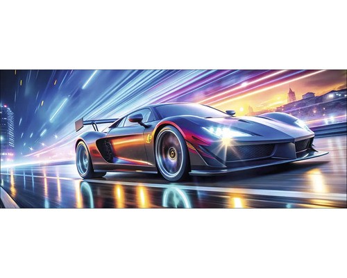Glasbild neon car iii gla3050 - neon,