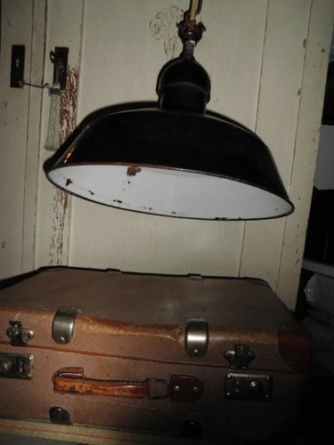 Antike lampe hängelampe - antike, /