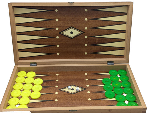 Vintage backgammon griechisch - backgammon,