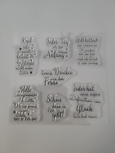 Clear stamps stempelset - stamps,