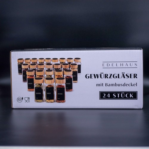 Edelhaus gewürzgläser set - gewürzgläser,