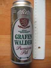 Leere Grafen Walder Bierdose Dose Aludose Blechdose 0,5 Liter aus 1990er Jahren